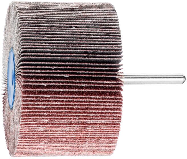 Roue à lamelles D. 80 x 50 mm - P 80 tige 6 mm D. de la tige 6 mm PFERD (44516086)
