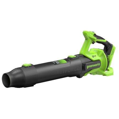 Greenworks 24V Accu Bladblazer met Brushless Motor en QUIETFORCE Technologie, BL24515A1
