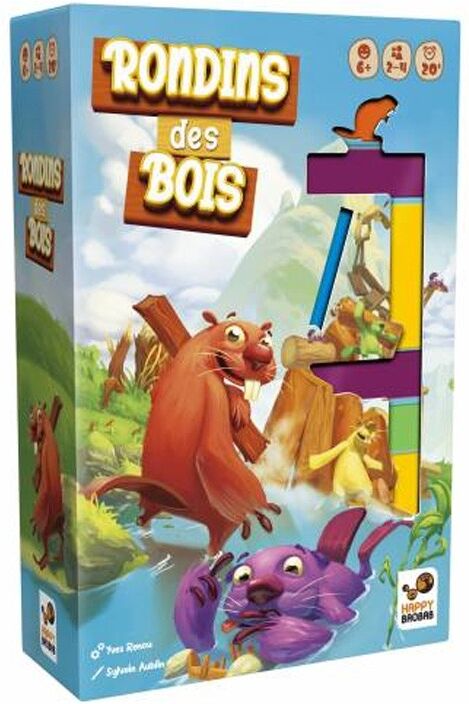Happy Baobab Rondins des bois