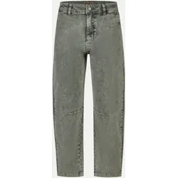 Barrel-Fit Cordhose Barrel Grau L