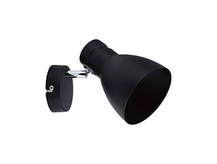 Paulmann 66759 Spotlight Davy 1-flammig max. 20 Watt Deckenleuchte Schwarz Spot Metall E27 Deckenstrahler ohne Leuchtmittel