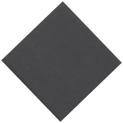 1000 Tissue Servietten  Gourmet Premium Schwarz 33x33cm 3-lagig 1/4 Falz