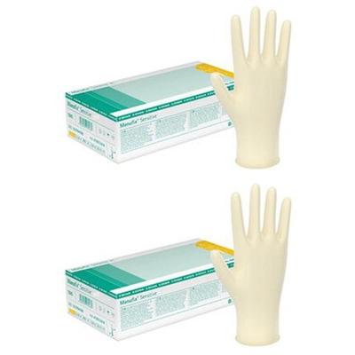 Manufix sensitive Unters.Handschuhe pf mittel 2x 2x100 St Handschuhe