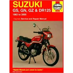 Suzuki GS, GN, GZ & DR125 Singles (82 - 05) Haynes Repair Manual, Ratgeber von Jeremy Churchill