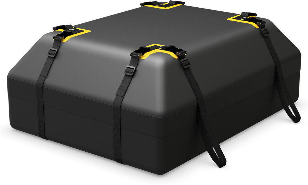 Dakota Fields Fabric and Plastic Decorative Bin Black 424L