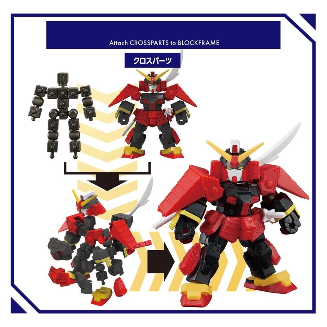Bandai Blockross Gundam - Musha Gundam (61055)