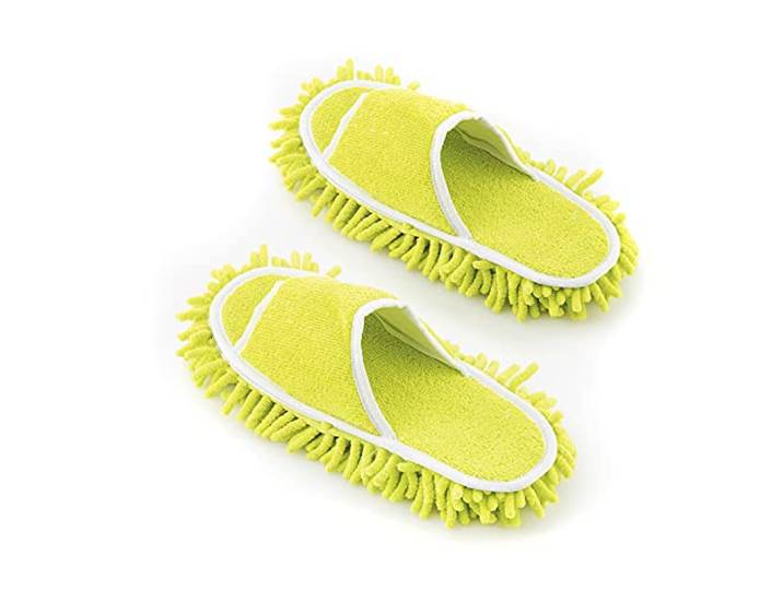 InnovaGoods Mop Slippers, Groen