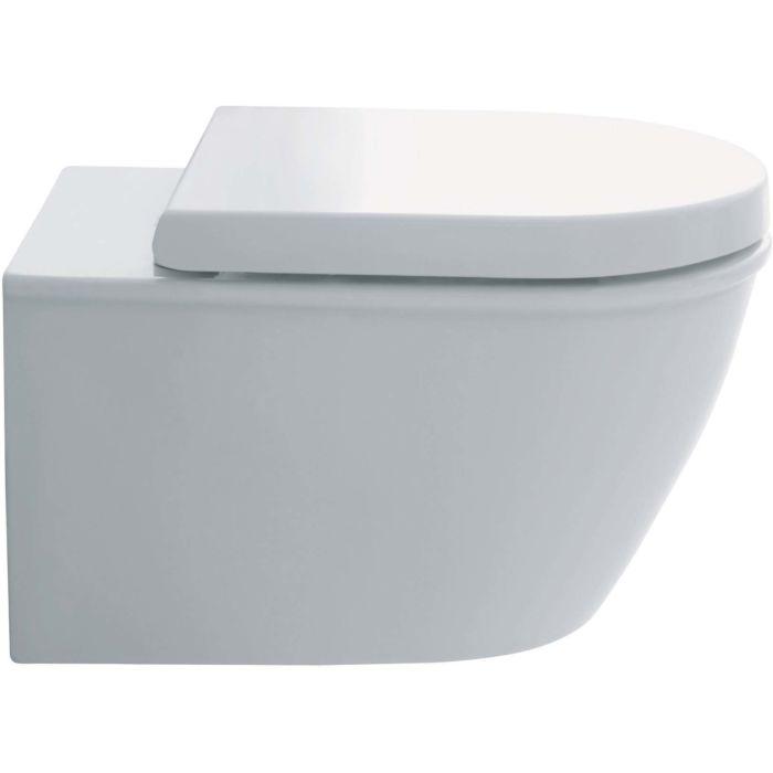 Duravit Darling New Wand Tiefspül WC 25490900001 Compact, weiss, wondergliss