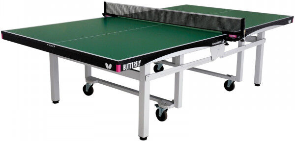 Butterfly Centrefold 25 Indoor Rollaway Table Tennis Table Green