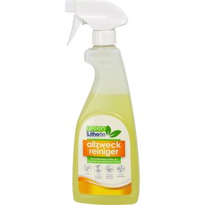 Lithofin Allzweckreiniger 975, Green, gebrauchsfertig, mit hypoallergenem Duft, Spray 500ml