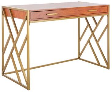 SAFAVIEH Elaine 21.6-Inch Wood drawer Desk, Modern