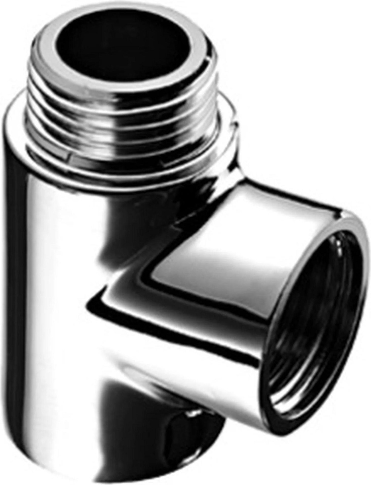 Schell T-stuk, chroom, 1/2" x 1/2" x 1/2"
