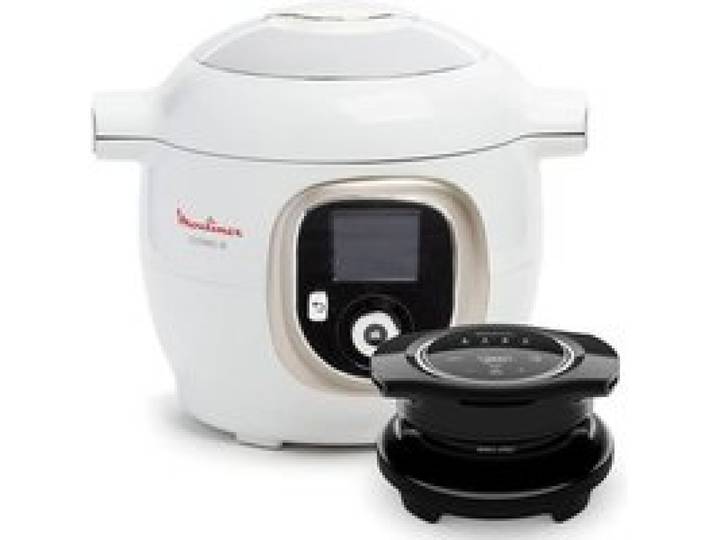 Multicuiseur sous pression - MOULINEX - CE85XCF0 - 6 L - Couvercle Extra Crisp Air Fryer - 10 modes écran tactile