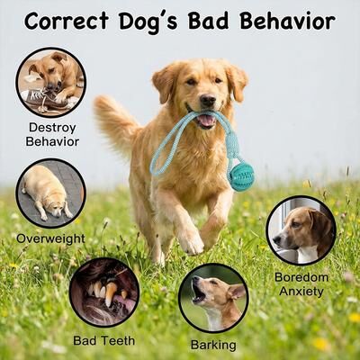 Discount Dollar Deals Interactive Dog Tug Toy With Rubber Ball Durable Rope Training Toy For Small Medium Dogs Interactive Dog Tug Toy With Rubber Ball Durable Rope Training Toy For Small Medium Dogs