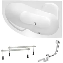 Laguna Fortuna Plus Asymmetrische Badewanne SIKOFO1700PAPN