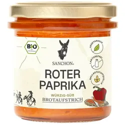 Sanchon Brotaufstrich Roter Paprika bio
