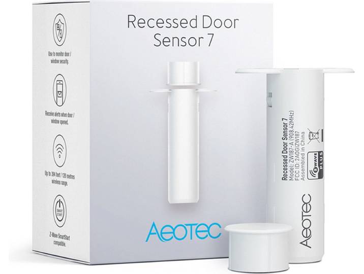 Aeotec Recessed Door Sensor 7 Z-Wave Slimme Raam Deur Sensor