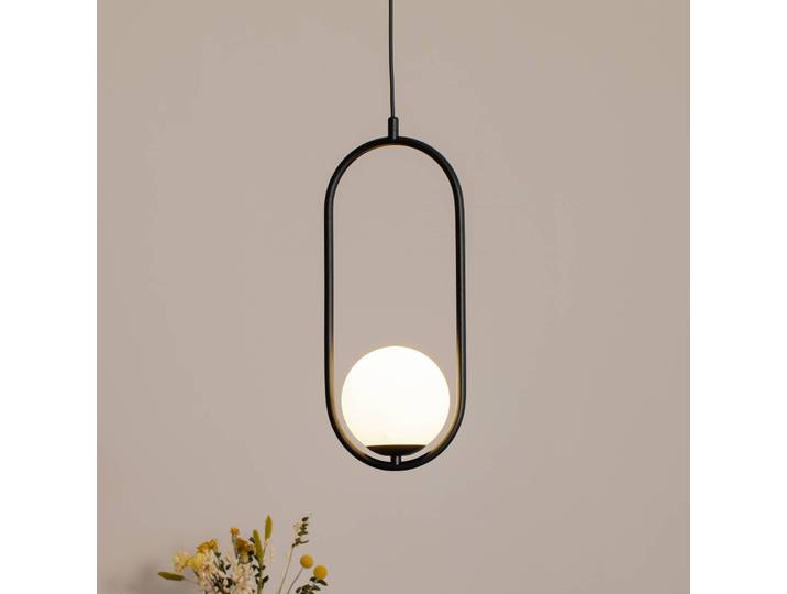Hängeleuchte Dione ALDEX, dimmbar, schwarz, für Wohn- / Esszimmer, Metall, Modern