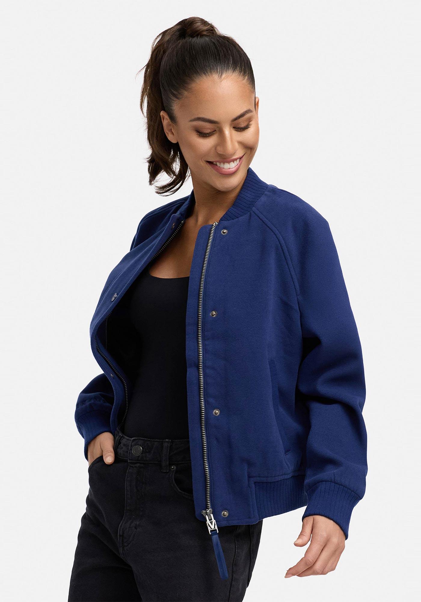 Marikoo Damen Übergangsjacke Zunaa im Bomber-/Collegejacken-Stil