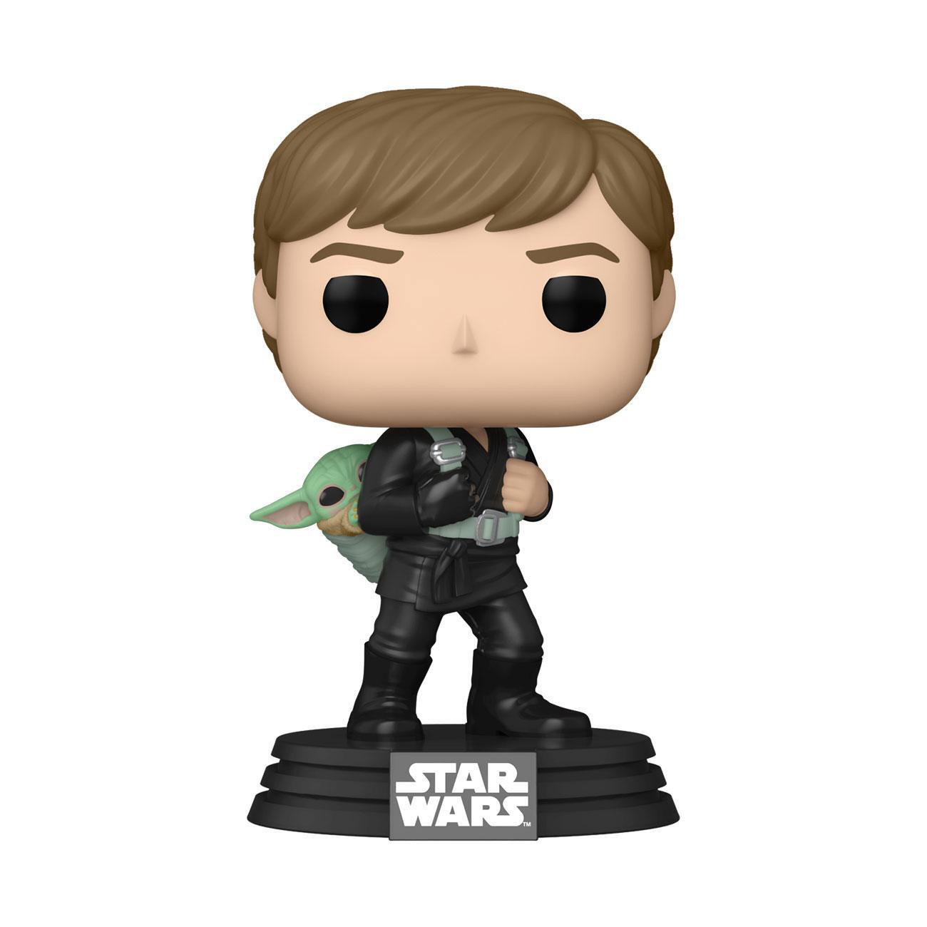 Funko Pop! Star Wars Luke Skywalker & Grogu - The Book of Boba Fett