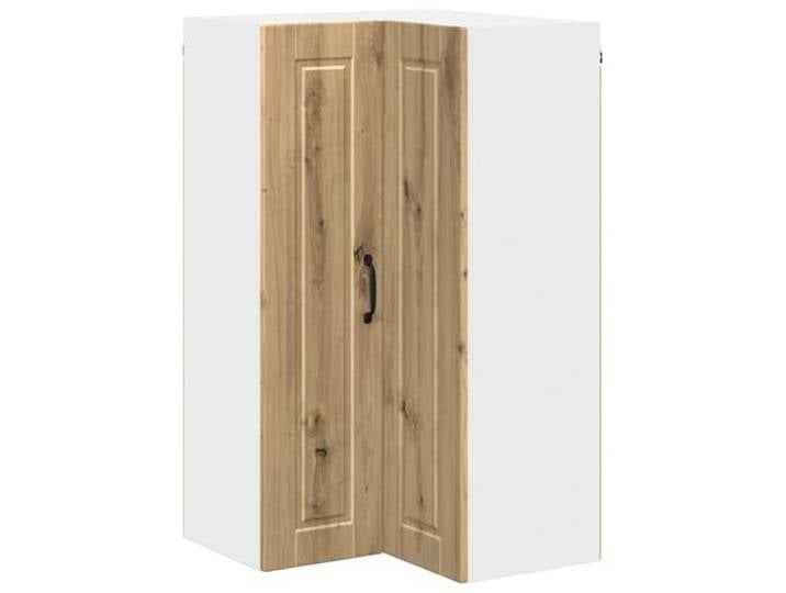 GPWERSDF Wand-Eckschrank Porto Artisan-Eiche 57 x 57 x 100 cm Robuster Holzwerkstoff, wandmontiert, viel Stauraum, moderne Kücheneinrichtung, pflegeleichte Oberfläche
