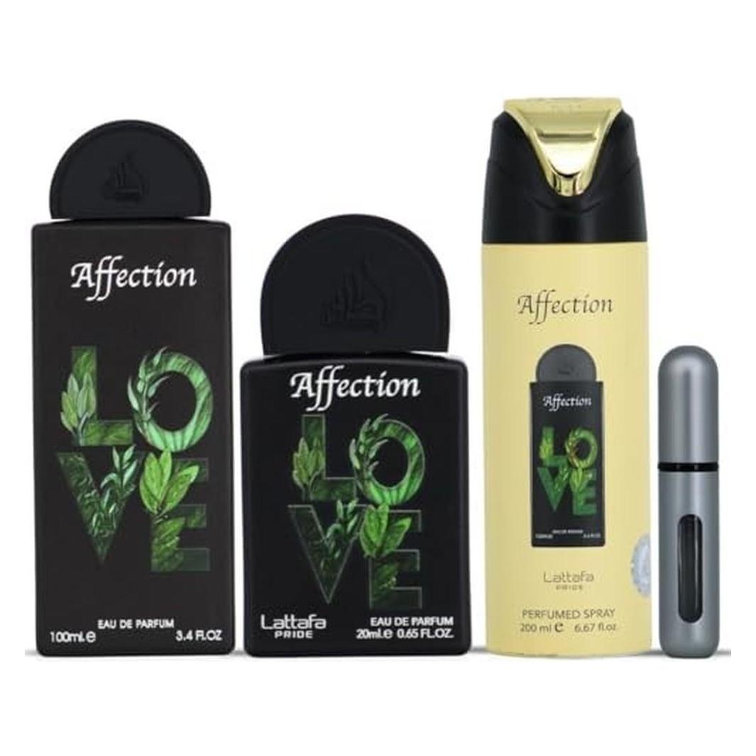 Lattafa Pride Affection Eau De Parfum 100 Ml Eau De Parfum 20 Ml Deodorant 200 Ml (Parfum Set) (OTHER)