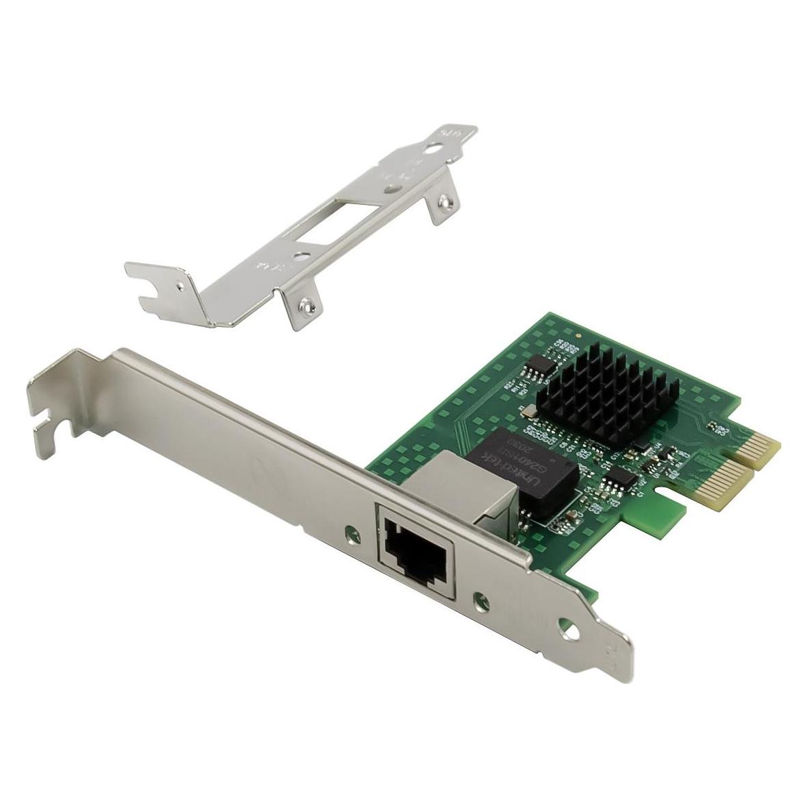 LevelOne GE Netzwerkkarte PCIe1x/1xRJ45 2.5G grün (Mini PCI Express) (GNC-0113)
