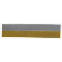 Verzierwachsstreifen, gold und silber, 20 cm, 36 Stück