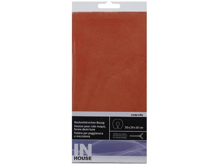 Inhouse Nackenhörnchenbezug 30x29x10, 5 Farben