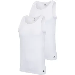 2 adidas Active Flex Tanktops - Herren - Gr. Xxl/8 - weiß