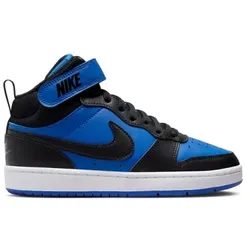 Nike Court Borough Mid 2 Sneaker Kinder - blau/schwarz - 38