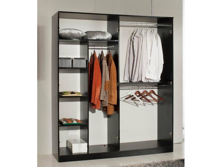 Xlmoebel Kleiderschrank Designer Hochglanz Schrank aus Holz für modernes Wohnen (Kleiderschrank, 1-St., Kleiderschrank) Made in Europa