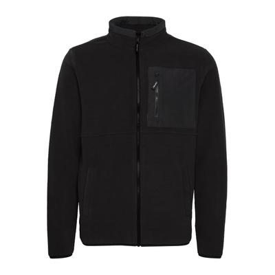 Fleecejacke BLEND "Fleecejacke BHFloritz", Herren, Gr. L, schwarz, Obermaterial: 100% Polyester PES., Jacken Fleecejacke