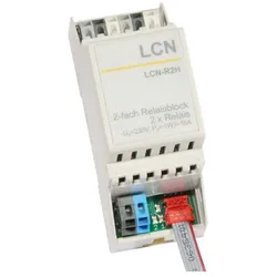 Issendorff Relaismodul mit LCN-R2H 2 Umschaltern 16A incl. Versorgung, Relais