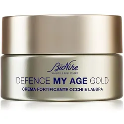 BioNike, Gesichtscreme, DEFENCE MY AGE GOLD Crema Fortificante occhi e labbra (15 ml)