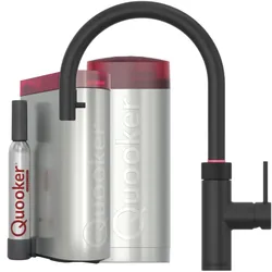 Quooker Flex Round COMBI CUBE schwarz *7 Jahre Garantie* FXRBLK COMBI CUBE