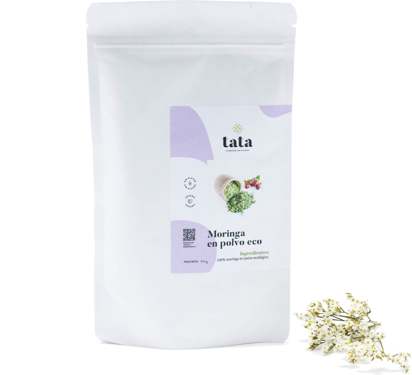 Tata Alimentos Moringa en Polvo Eco 150 gr