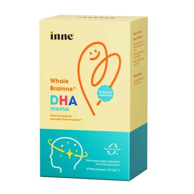 Inne Whole Brainne DHA memo Weichkapseln 40x0,7 g