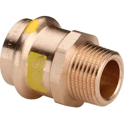 Übergangsstück PROFIPRESS-G 2611 15x1/2, 346126, aus Rotguss, mit AG, für Gas
