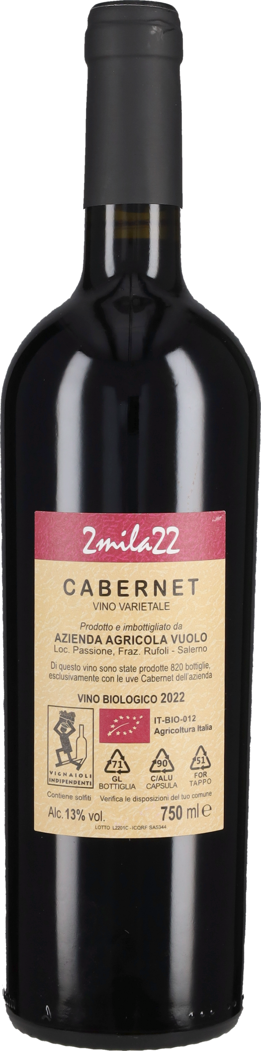 Vuolo Mila Cabernet Sauvignon Mila Vuolo 2022