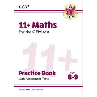 11+ CEM Maths Practice Book & Assessment Tests - Ages 8-9 (with Online Edition), Taschenbuch von Cgp Books, CGP Books, 978-1-78908-145-9