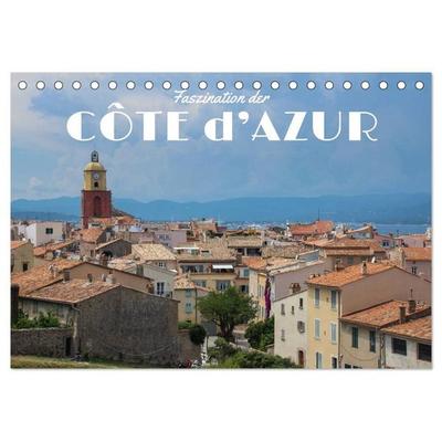 Faszination der Côte d'Azur (Tischkalender 2027 DIN A5 quer), CALVENDO Monatskalender