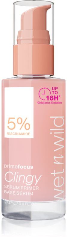Wet n Wild PrimeFocus Clingy Serum Primer long-lasting makeup primer 27.1 ml