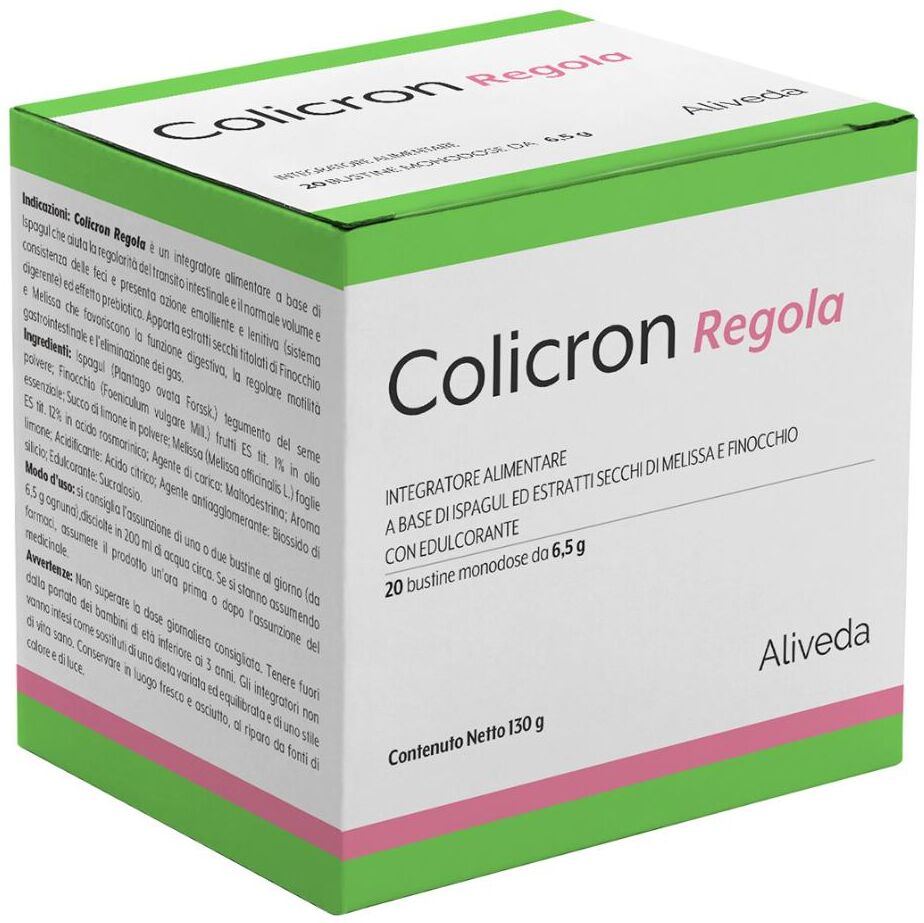 LABORATORI ALIVEDA Srl Colicron Regola, 20 Bustine da 6,5 g