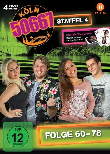 Dijana Malcevic - Köln 50667 - Staffel 4 (Folge 60-78) (Limited Fan-Edition, 4 Discs) [Limited Edition] - Preis vom 27.09.2026 03:53:48 h