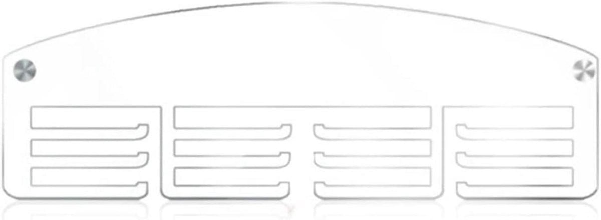 Medaille Display Hanger Rack Helder - 30 x 10 cm