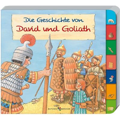 Die Geschichte von David und Goliath, Gebundene Ausgabe von Vera Lörks, Butzon & Bercker, 978-3-7666-2681-3