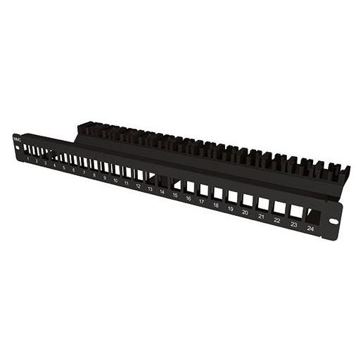 Multimedia Connect Patchpanel BC modular shielded 24 ports (BCPAN1U)
