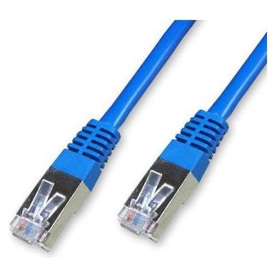 NoName Câble/Cordon réseau RJ45 Catégorie 6 FTP (F/UTP) Droit 1m (Bleu) (F/UTP, CAT6, 1 m) (2012687)