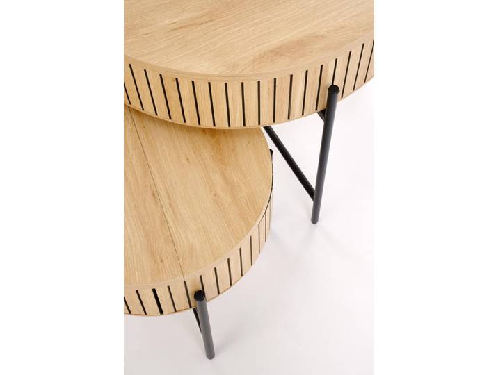Ensemble de 2 tables basses gigognes